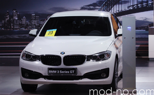 BMW 3 Series GT. Адкрыццё міжнароднага аўтасалона "Маторшоу 2013"