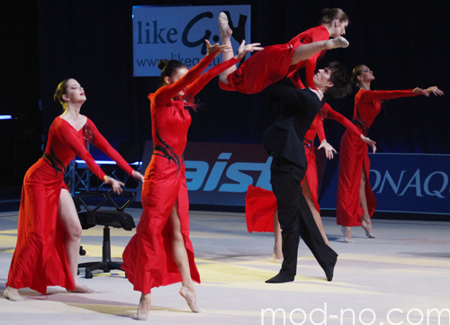 Rhythmic gymnastics gala show — World Cup 2013 (person: Nataliya Leshchyk)