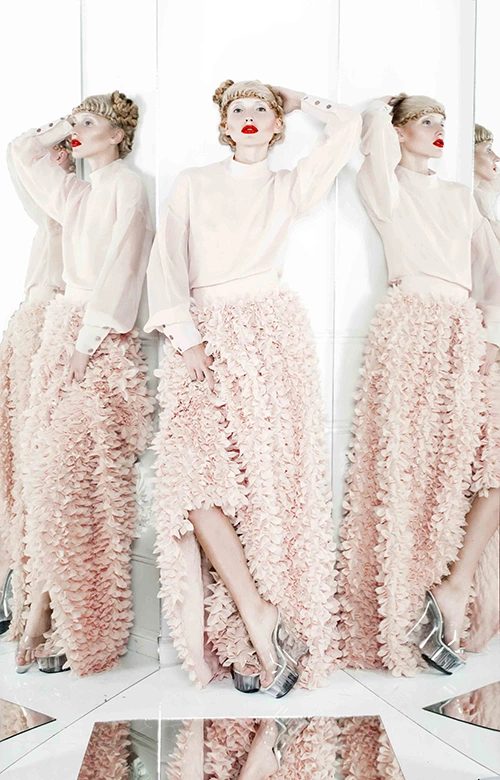Siberia. Лукбук Anastasia Shershen for BASHARATYAN V SS 13