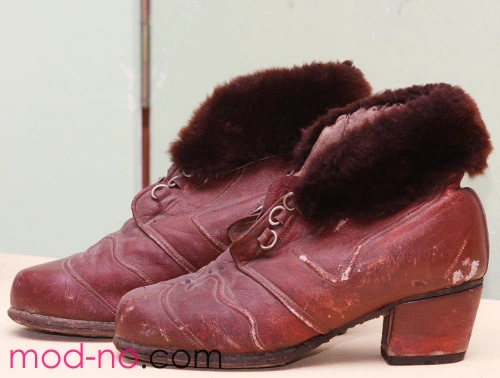 Модная обувь советских женщин в 50-е годы прошлого века