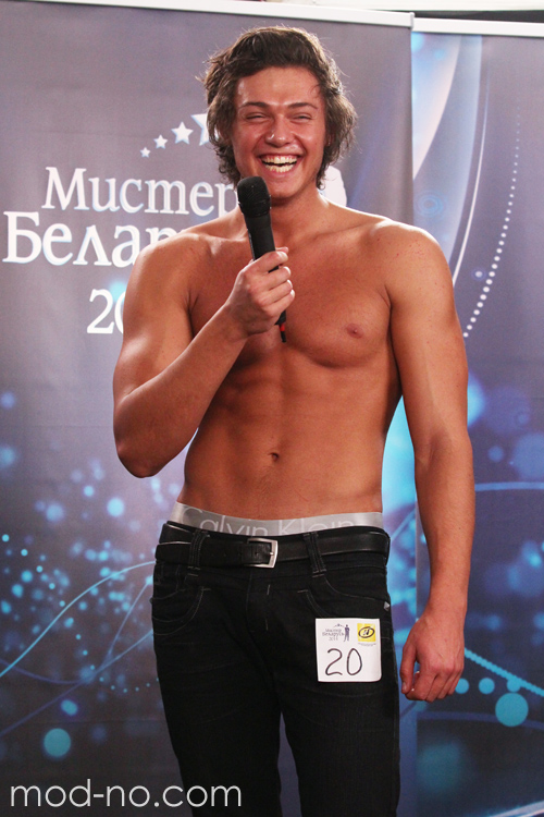 Alexander Parkhimovich. Casting de Mister Belarus 2014