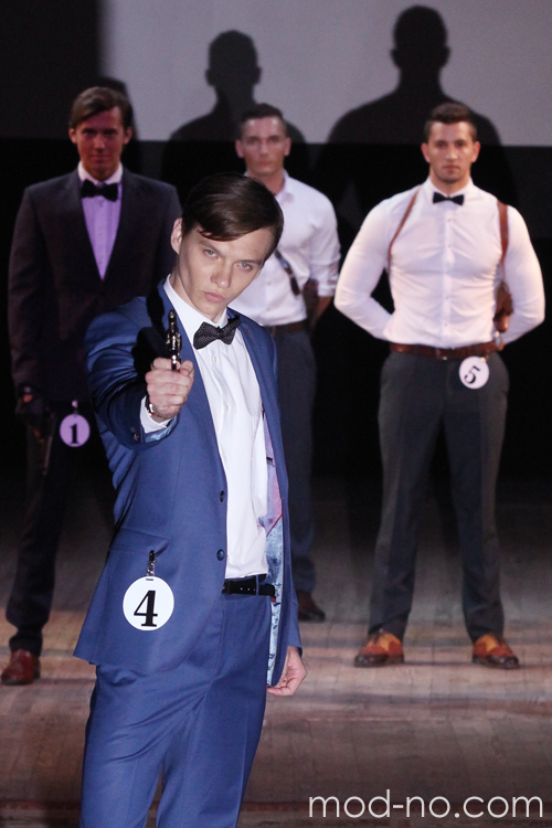 Mister Gomel 2014. Part 1 (looks: white shirt, black bow-tie, blue men's suit)