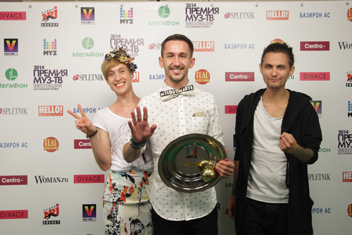 Muz-TV Verleihung 2014. Evolution (Person: Sergey Prikazchikov)