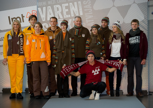 Фотофакт: олимпийская форма сборной Латвии