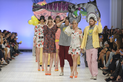 Показ Zalevskiy — Ukrainian Fashion Week SS15