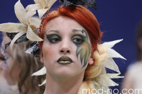 Fantasie-Make-up — Goldenes Schneeglöckchen 2014
