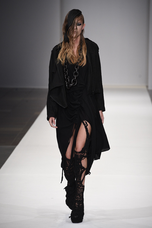 BARBARA I GONGINI show — Copenhagen Fashion Week SS16 (looks: black dress)