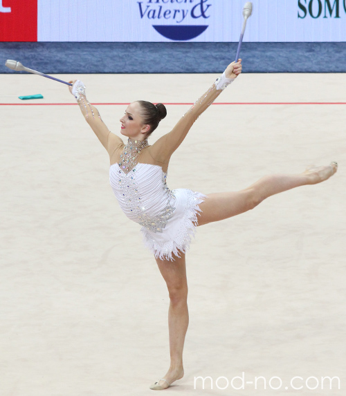 на 31-ом Чемпионате Европы по художественной гимнастике (Минск, 3 мая 2015). Марина Дурунда