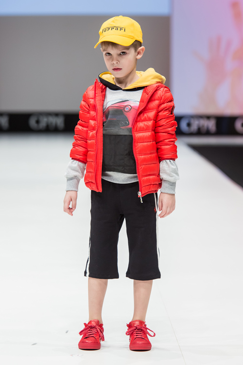 одежда Ferrari Junior Collection, обувь Florens (Италия). Показ CPM KIDS — CPM FW16/17