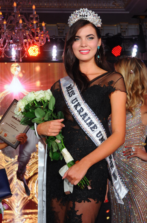 Alena Spodynyuk. Gala final de Miss Ukraine Universe 2016